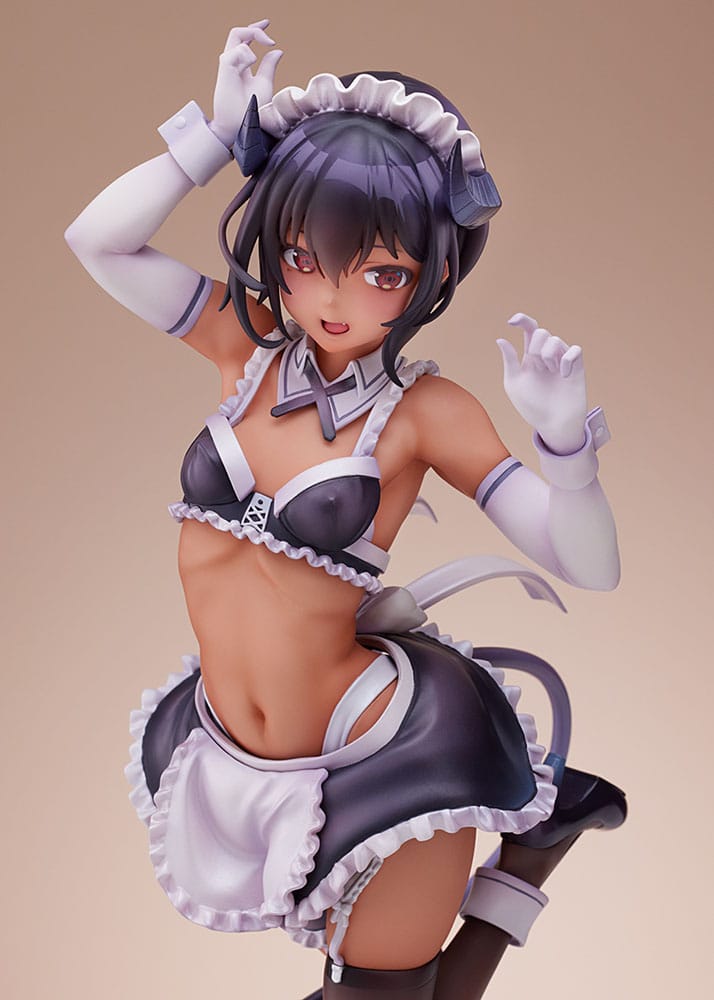 Original Character PVC Statue 1/6 Dai Kasshoku Jidai Saki 26cm - Scale Statue - Ami Ami - Hobby Figures UK