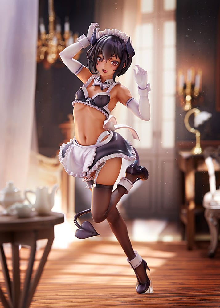 Original Character PVC Statue 1/6 Dai Kasshoku Jidai Saki 26cm - Scale Statue - Ami Ami - Hobby Figures UK