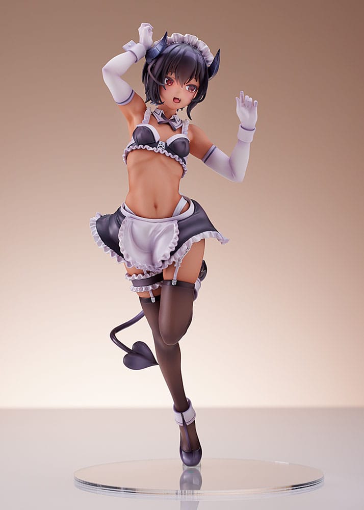 Original Character PVC Statue 1/6 Dai Kasshoku Jidai Saki 26cm - Scale Statue - Ami Ami - Hobby Figures UK