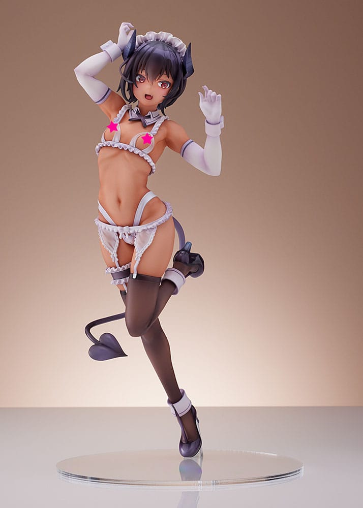 Original Character PVC Statue 1/6 Dai Kasshoku Jidai Saki 26cm - Scale Statue - Ami Ami - Hobby Figures UK