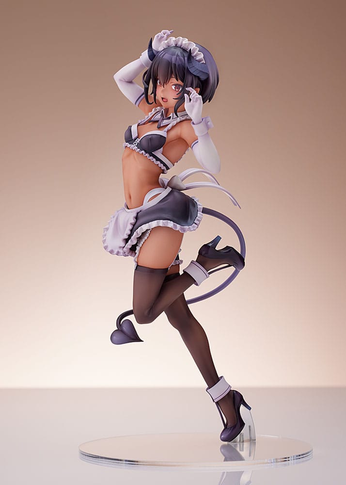Original Character PVC Statue 1/6 Dai Kasshoku Jidai Saki 26cm - Scale Statue - Ami Ami - Hobby Figures UK