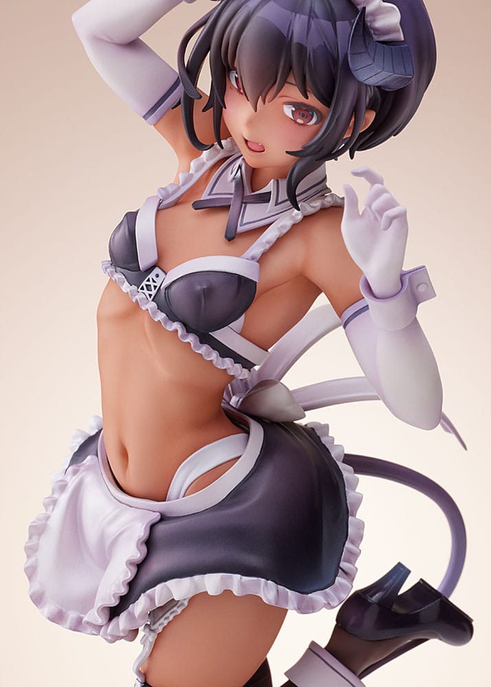 Original Character PVC Statue 1/6 Dai Kasshoku Jidai Saki 26cm - Scale Statue - Ami Ami - Hobby Figures UK