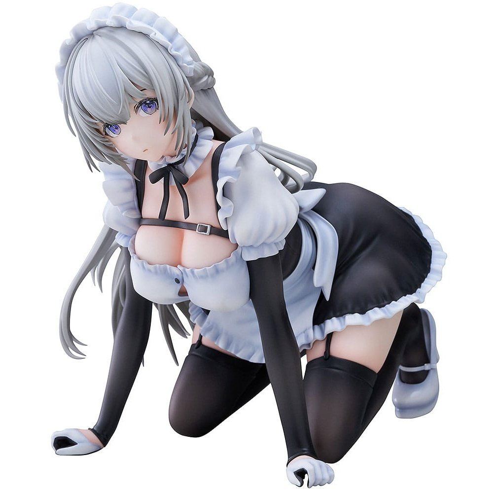 Original Character PVC Statue 1/6 Maid Maison Too Shiraishi Illustration by Io Haori 18cm - Scale Statue - DMM Factory - Hobby Figures UK