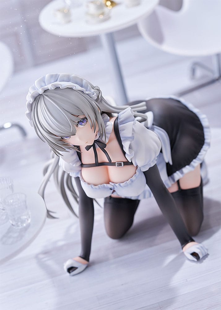 Original Character PVC Statue 1/6 Maid Maison Too Shiraishi Illustration by Io Haori 18cm - Scale Statue - DMM Factory - Hobby Figures UK