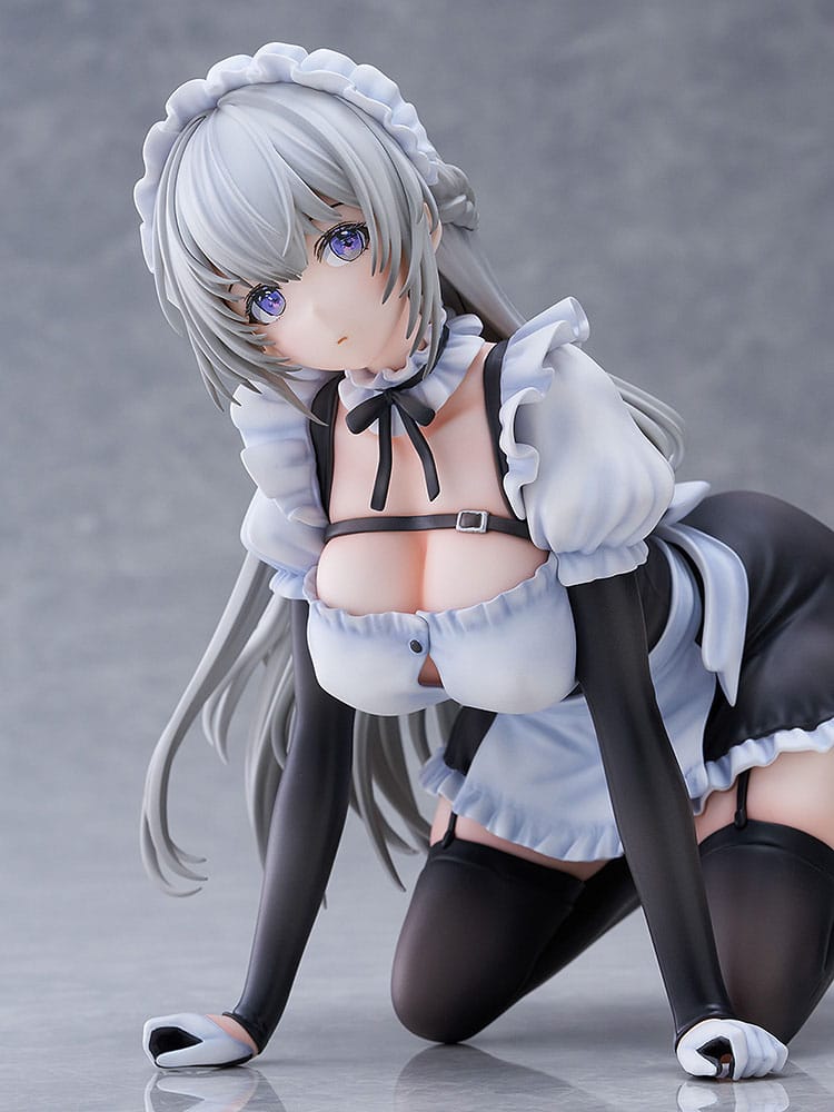 Original Character PVC Statue 1/6 Maid Maison Too Shiraishi Illustration by Io Haori 18cm - Scale Statue - DMM Factory - Hobby Figures UK