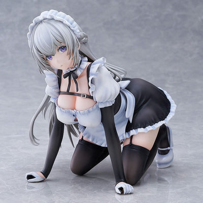 Original Character PVC Statue 1/6 Maid Maison Too Shiraishi Illustration by Io Haori 18cm - Scale Statue - DMM Factory - Hobby Figures UK