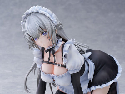 Original Character PVC Statue 1/6 Maid Maison Too Shiraishi Illustration by Io Haori 18cm - Scale Statue - DMM Factory - Hobby Figures UK