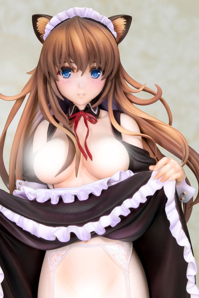 Original Character PVC Statue 1/6 Momo Nekoyanagi Ver. 2 Illustration by Misaki Kurehiro 26cm - Scale Statue - Alphamax - Hobby Figures UK