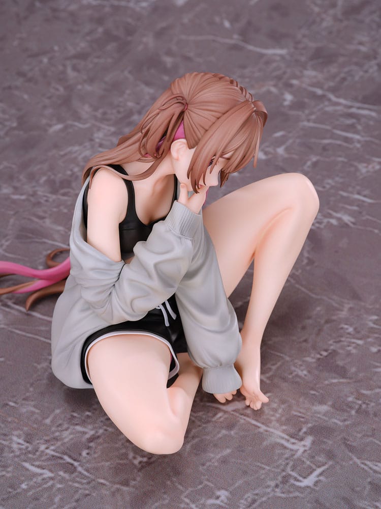 Original Character PVC Statue 1/6 Muchi Muchi Jun Illustration by Hamunezuko 14cm - Scale Statue - Magi Arts - Hobby Figures UK