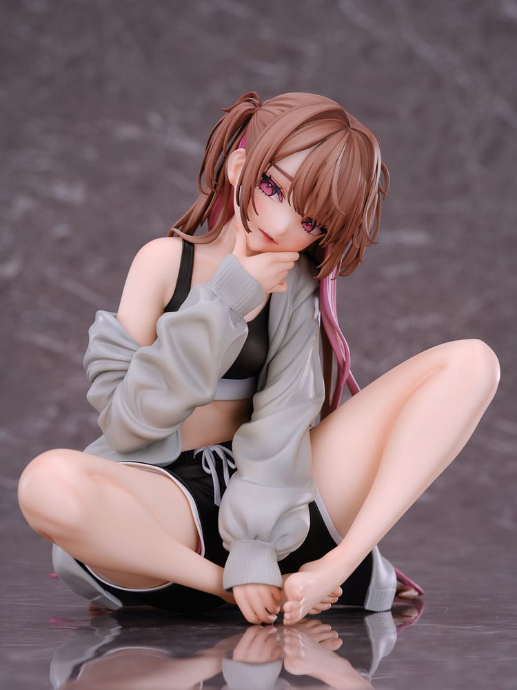 Original Character PVC Statue 1/6 Muchi Muchi Jun Illustration by Hamunezuko 14cm - Scale Statue - Magi Arts - Hobby Figures UK