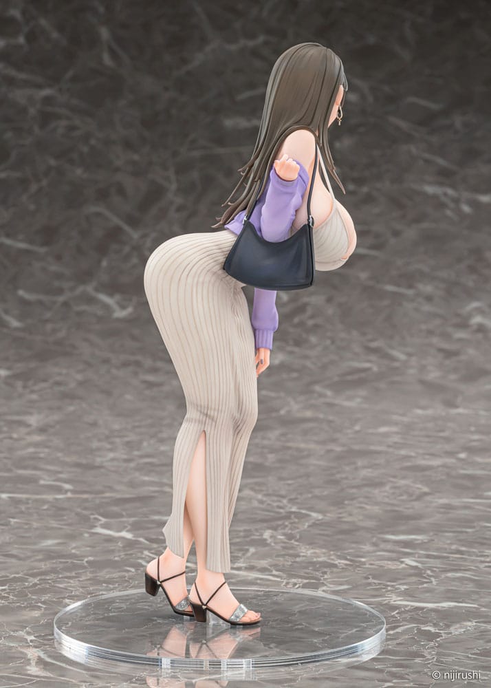 Original Character PVC Statue 1/6 Nijirushi Nihon Mama Zukan - Arisa Kitamura illustration by Chie Masami Deluxe Edition 26cm - Scale Statue - Vibrastar - Hobby Figures UK