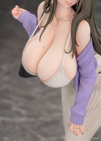 Original Character PVC Statue 1/6 Nijirushi Nihon Mama Zukan - Arisa Kitamura illustration by Chie Masami Deluxe Edition 26cm - Scale Statue - Vibrastar - Hobby Figures UK