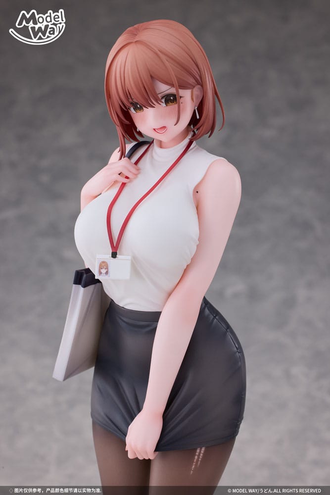 Original Character PVC Statue 1/6 OL-chan Illustration by Udon. 28cm - Scale Statue - Model Way - Hobby Figures UK