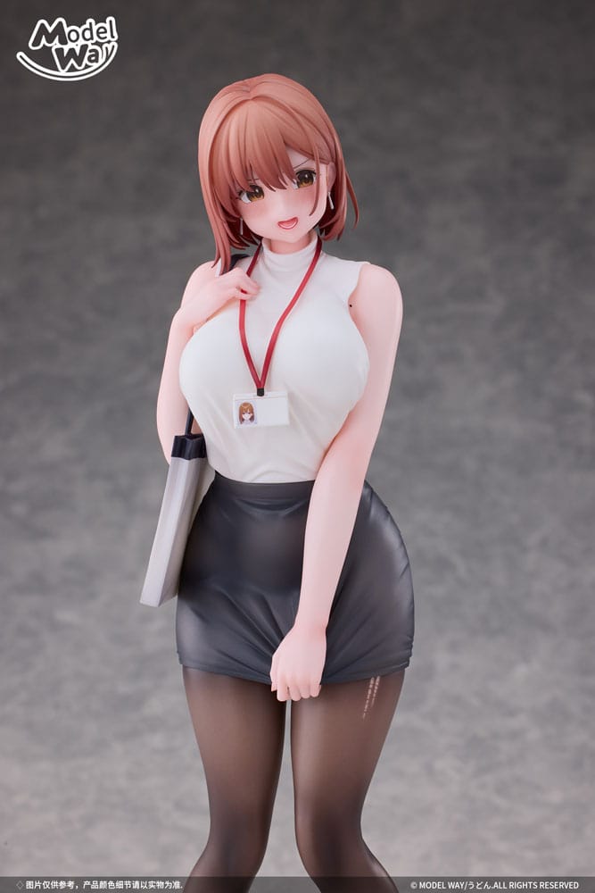 Original Character PVC Statue 1/6 OL-chan Illustration by Udon. 28cm - Scale Statue - Model Way - Hobby Figures UK