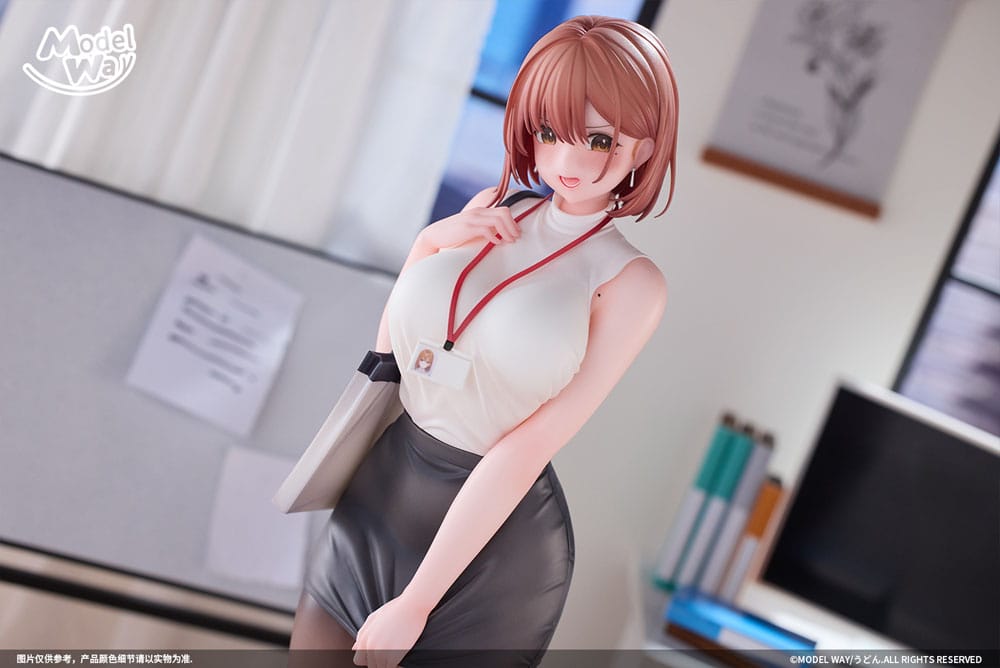 Original Character PVC Statue 1/6 OL-chan Illustration by Udon. 28cm - Scale Statue - Model Way - Hobby Figures UK