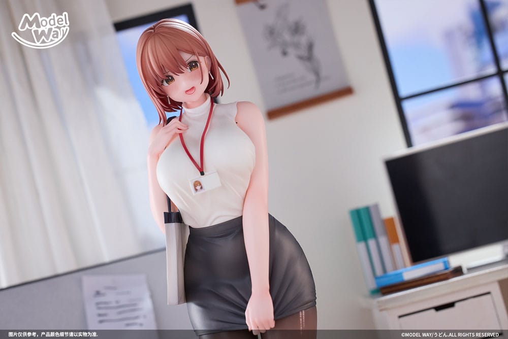 Original Character PVC Statue 1/6 OL-chan Illustration by Udon. 28cm - Scale Statue - Model Way - Hobby Figures UK