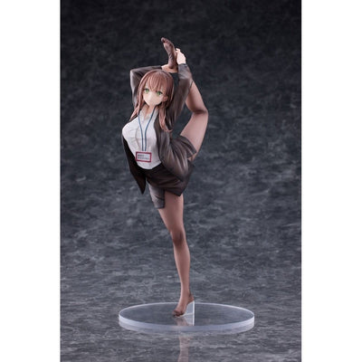 Original Character PVC Statue 1/6 OL-chan Who Doesn't Want to Go to Work White Ver. Deluxe Edition 26cm - Scale Statue - Magi Arts - Hobby Figures UK