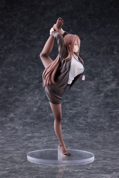 Original Character PVC Statue 1/6 OL-chan Who Doesn't Want to Go to Work White Ver. Deluxe Edition 26cm - Scale Statue - Magi Arts - Hobby Figures UK