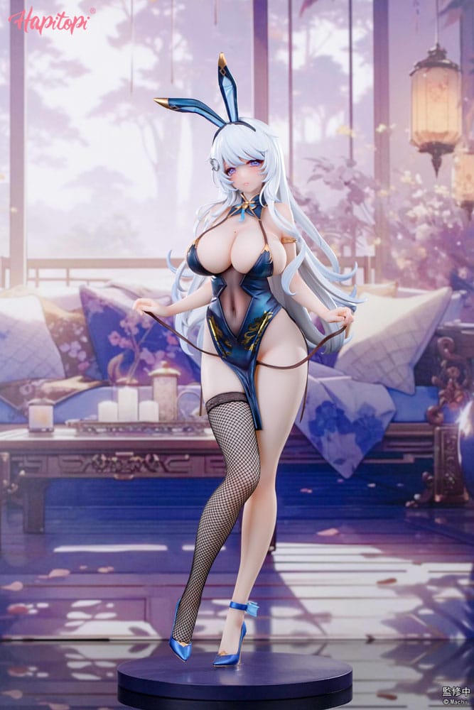 Original Character PVC Statue 1/6 Qi Kai De Sheng Bunny Girl illustration by Machi 29cm - Scale Statue - BearPanda - Hobby Figures UK