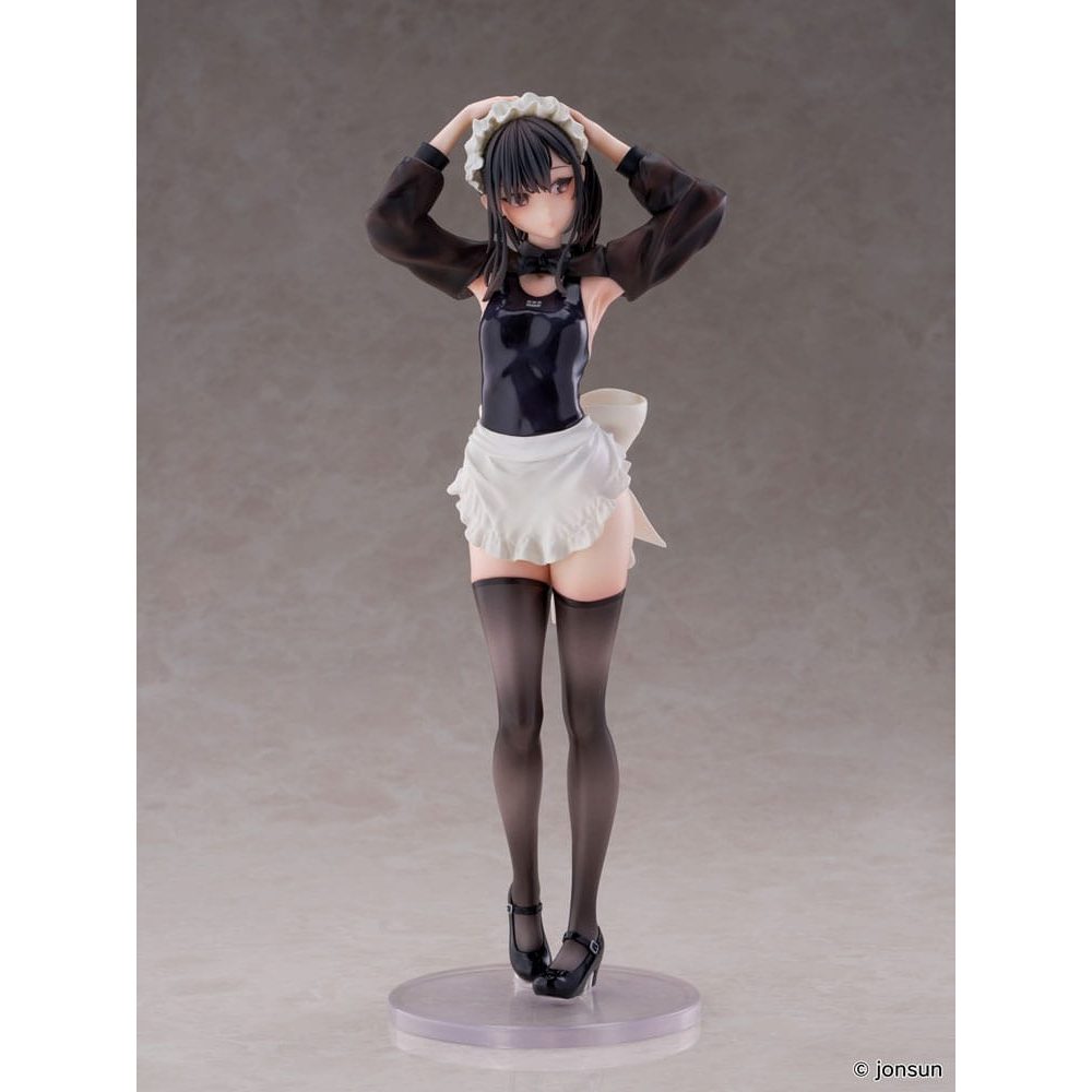 Original Character PVC Statue 1/6 Sakura Shiori Competition Swimsuit Maid 27cm - Scale Statue - KoiKoi - Hobby Figures UK