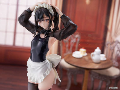 Original Character PVC Statue 1/6 Sakura Shiori Competition Swimsuit Maid 27cm - Scale Statue - KoiKoi - Hobby Figures UK