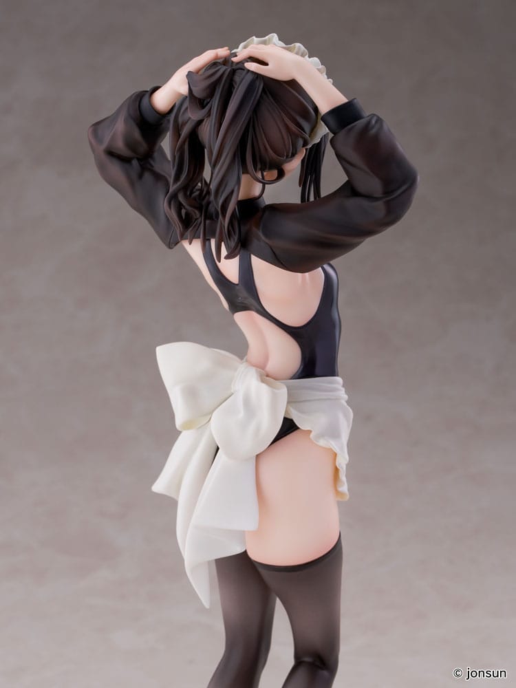 Original Character PVC Statue 1/6 Sakura Shiori Competition Swimsuit Maid 27cm - Scale Statue - KoiKoi - Hobby Figures UK