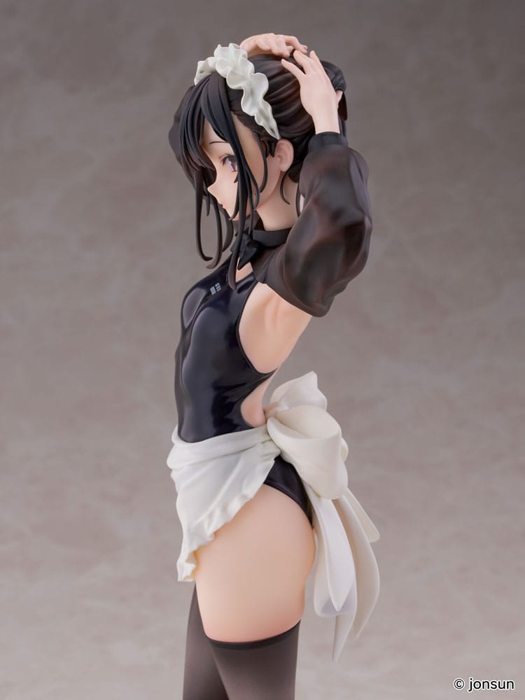 Original Character PVC Statue 1/6 Sakura Shiori Competition Swimsuit Maid 27cm - Scale Statue - KoiKoi - Hobby Figures UK