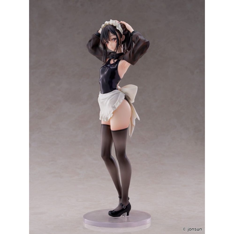 Original Character PVC Statue 1/6 Sakura Shiori Competition Swimsuit Maid 27cm - Scale Statue - KoiKoi - Hobby Figures UK