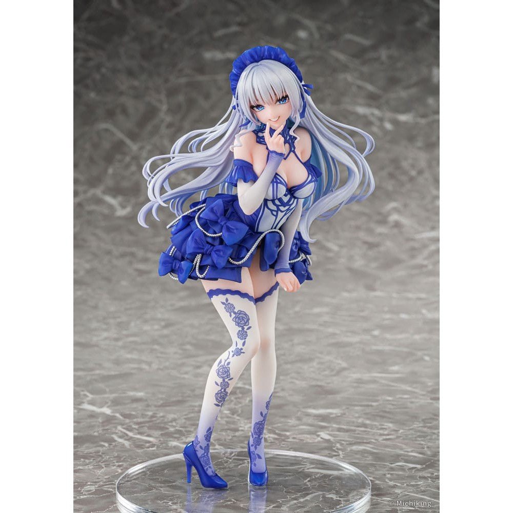 Original Character PVC Statue 1/6 Shion Blue Butterfly Illustration by Michiking 27cm - Scale Statue - Vibrastar - Hobby Figures UK