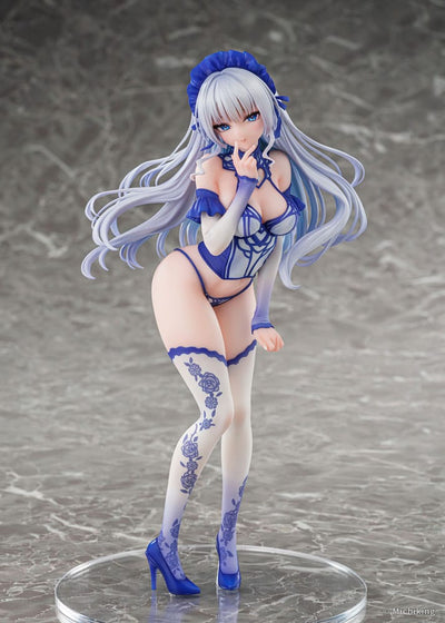 Original Character PVC Statue 1/6 Shion Blue Butterfly Illustration by Michiking 27cm - Scale Statue - Vibrastar - Hobby Figures UK