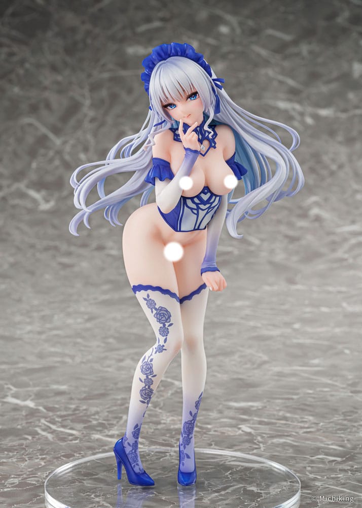 Original Character PVC Statue 1/6 Shion Blue Butterfly Illustration by Michiking 27cm - Scale Statue - Vibrastar - Hobby Figures UK