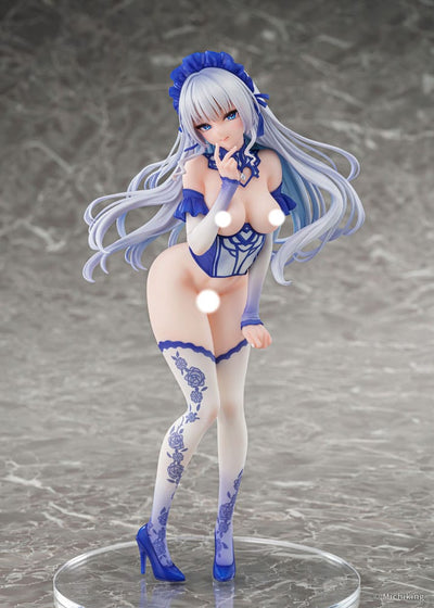 Original Character PVC Statue 1/6 Shion Blue Butterfly Illustration by Michiking 27cm - Scale Statue - Vibrastar - Hobby Figures UK