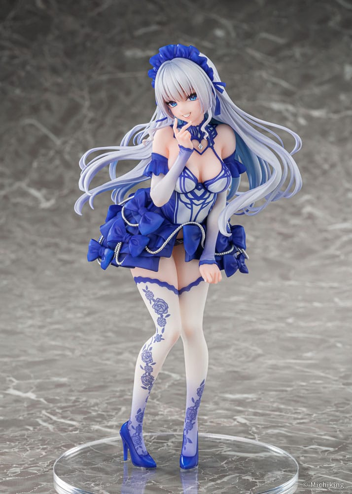 Original Character PVC Statue 1/6 Shion Blue Butterfly Illustration by Michiking 27cm - Scale Statue - Vibrastar - Hobby Figures UK