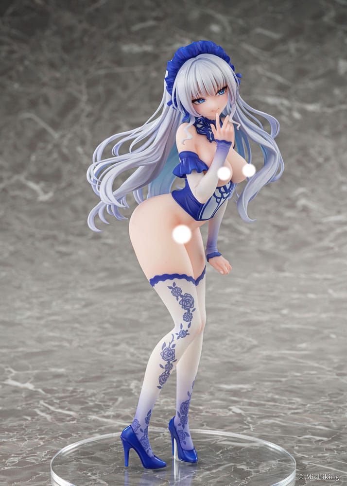 Original Character PVC Statue 1/6 Shion Blue Butterfly Illustration by Michiking 27cm - Scale Statue - Vibrastar - Hobby Figures UK