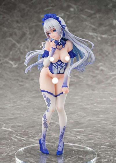 Original Character PVC Statue 1/6 Shion Blue Butterfly Illustration by Michiking 27cm - Scale Statue - Vibrastar - Hobby Figures UK