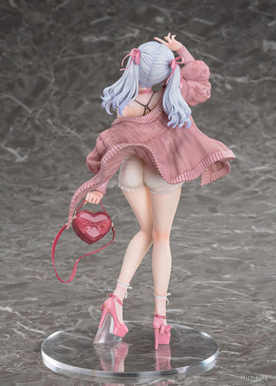 Original Character PVC Statue 1/6 Shion Passion Pink Illustration by Michiking 27cm - Scale Statue - Vibrastar - Hobby Figures UK