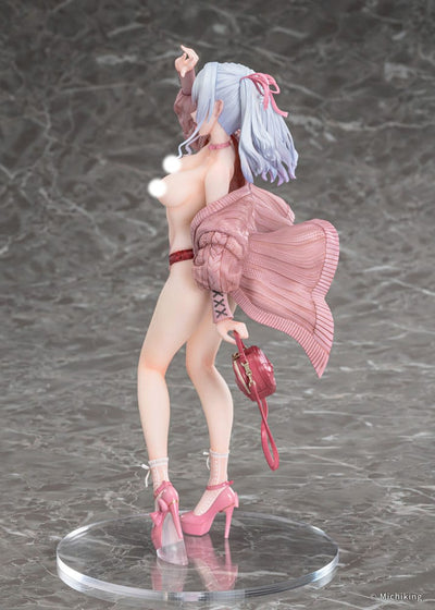 Original Character PVC Statue 1/6 Shion Passion Pink Illustration by Michiking 27cm - Scale Statue - Vibrastar - Hobby Figures UK