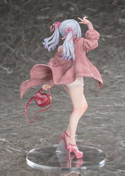 Original Character PVC Statue 1/6 Shion Passion Pink Illustration by Michiking 27cm - Scale Statue - Vibrastar - Hobby Figures UK