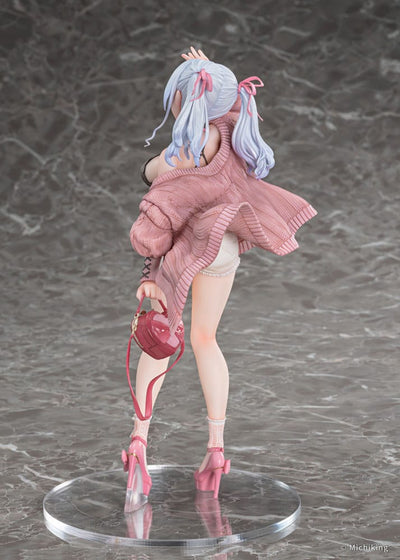 Original Character PVC Statue 1/6 Shion Passion Pink Illustration by Michiking 27cm - Scale Statue - Vibrastar - Hobby Figures UK