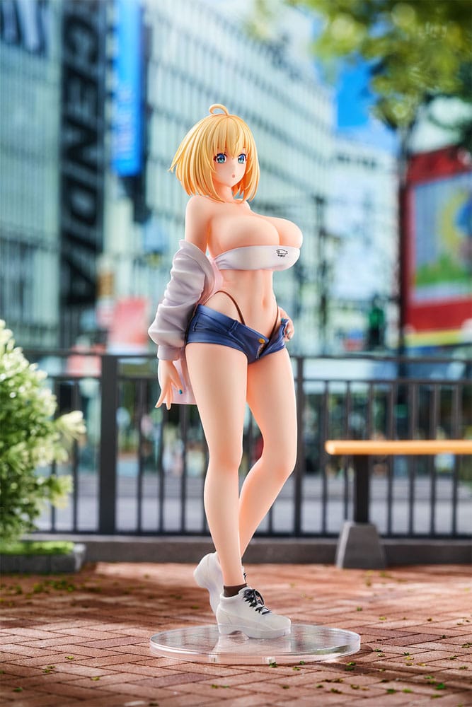 Original Character PVC Statue 1/6 Sophia F. Shirring Tube Top Ver. Illustration by Nadare Takamine Bonus Edition 26cm