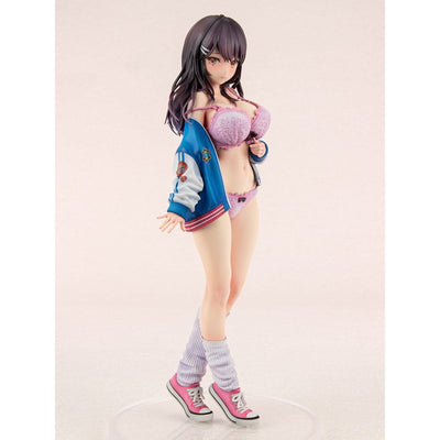 Original Character PVC Statue 1/6 Sukajan Jacket Kanojo wa Cool de Itai! Kyouka Kagura 27cm - Scale Statue - MarchenPunch - Hobby Figures UK