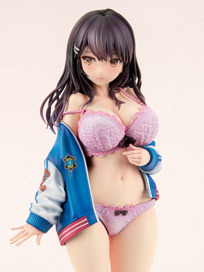 Original Character PVC Statue 1/6 Sukajan Jacket Kanojo wa Cool de Itai! Kyouka Kagura 27cm - Scale Statue - MarchenPunch - Hobby Figures UK