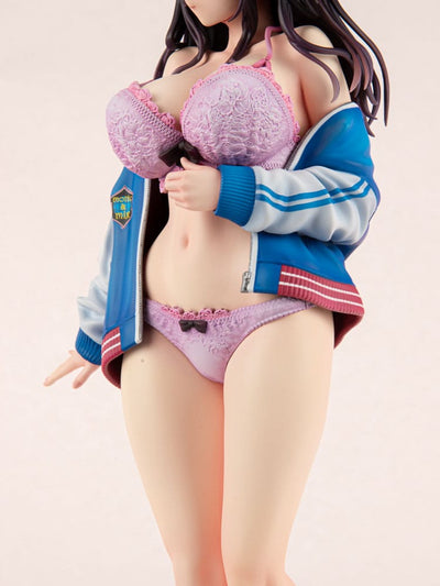 Original Character PVC Statue 1/6 Sukajan Jacket Kanojo wa Cool de Itai! Kyouka Kagura 27cm - Scale Statue - MarchenPunch - Hobby Figures UK