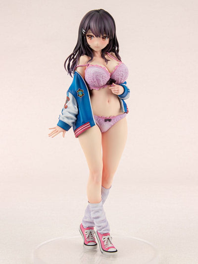 Original Character PVC Statue 1/6 Sukajan Jacket Kanojo wa Cool de Itai! Kyouka Kagura 27cm - Scale Statue - MarchenPunch - Hobby Figures UK