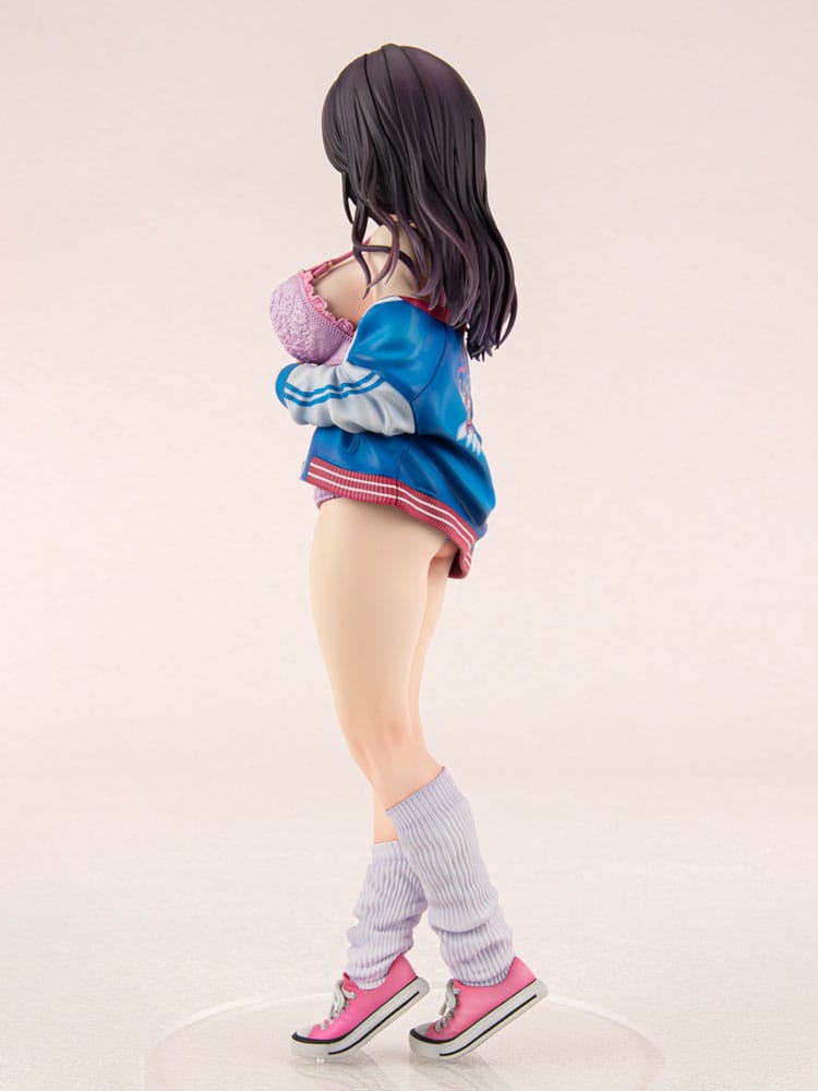 Original Character PVC Statue 1/6 Sukajan Jacket Kanojo wa Cool de Itai! Kyouka Kagura 27cm - Scale Statue - MarchenPunch - Hobby Figures UK