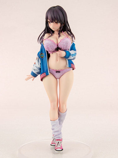 Original Character PVC Statue 1/6 Sukajan Jacket Kanojo wa Cool de Itai! Kyouka Kagura 27cm - Scale Statue - MarchenPunch - Hobby Figures UK