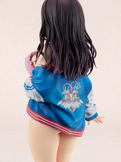 Original Character PVC Statue 1/6 Sukajan Jacket Kanojo wa Cool de Itai! Kyouka Kagura 27cm - Scale Statue - MarchenPunch - Hobby Figures UK