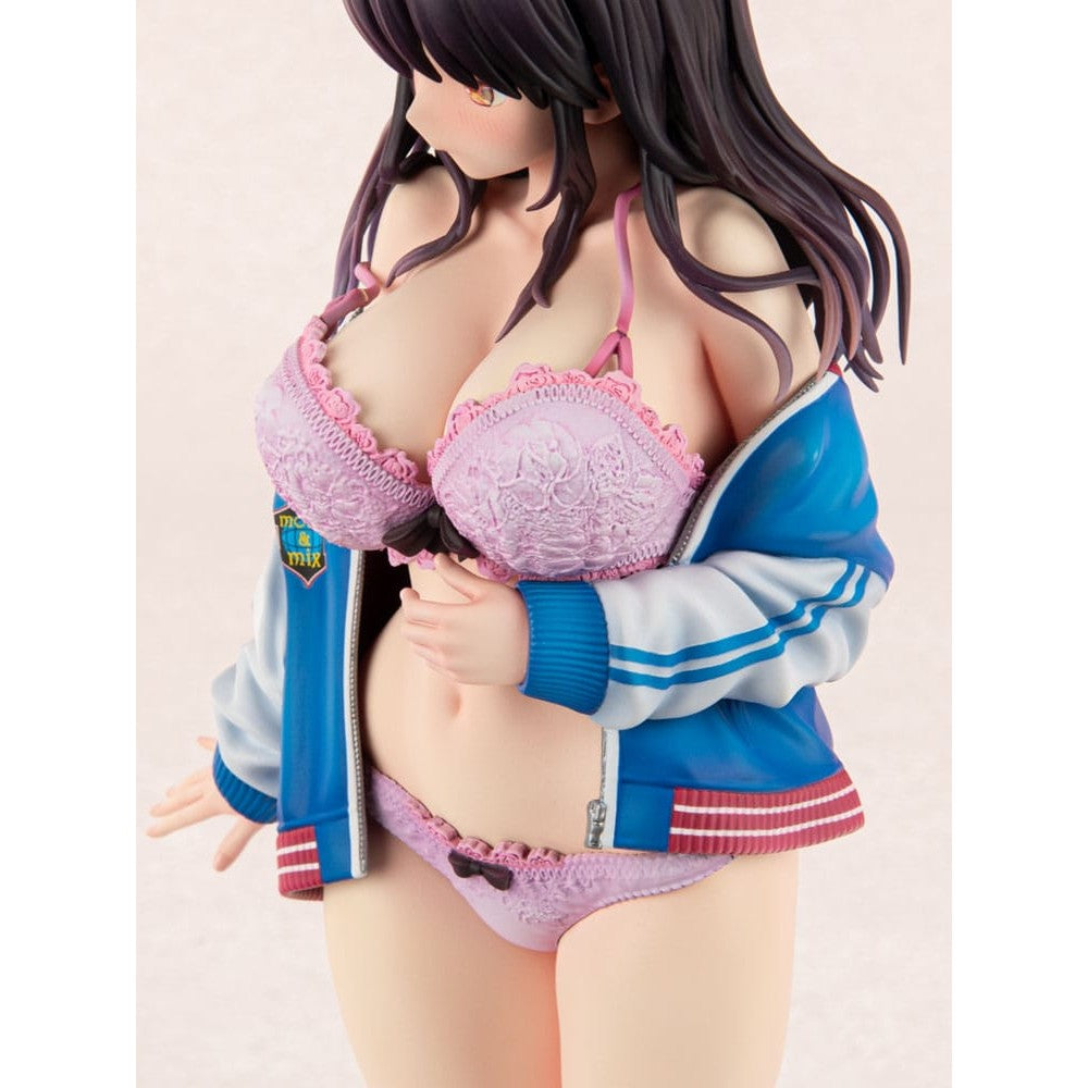 Original Character PVC Statue 1/6 Sukajan Jacket Kanojo wa Cool de Itai! Kyouka Kagura 27cm - Scale Statue - MarchenPunch - Hobby Figures UK