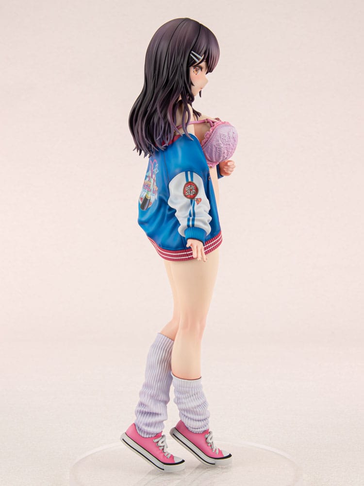 Original Character PVC Statue 1/6 Sukajan Jacket Kanojo wa Cool de Itai! Kyouka Kagura 27cm - Scale Statue - MarchenPunch - Hobby Figures UK
