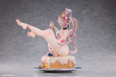 Original Character PVC Statue 1/6 Sweet Cat Illustration by Tuzhate Deluxe Edition 20cm - Scale Statue - Hobby Sakura - Hobby Figures UK